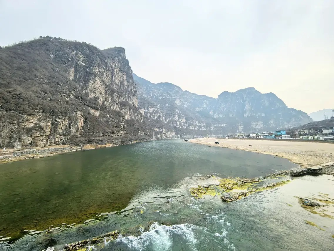 十渡拒马河夏天玩水